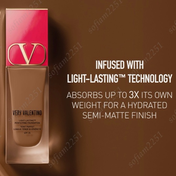 ♥️NEW!♥️Valentino Very Valentino 24 Hour Long Wear Liquid Foundation SEALED! - Picture 8 of 11